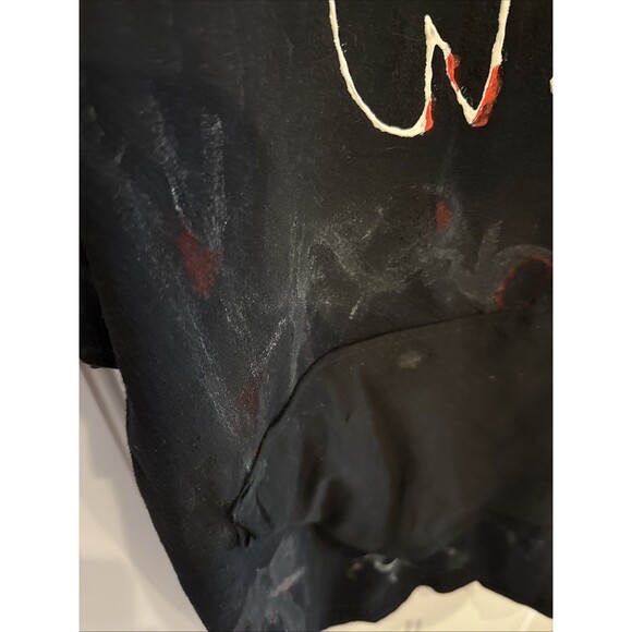 BIG & TALL “BIG DADDY EXCLUSIVE DESIGN” Black Graphic TShirt 2XL Distressed WTF - Picture 11 of 11